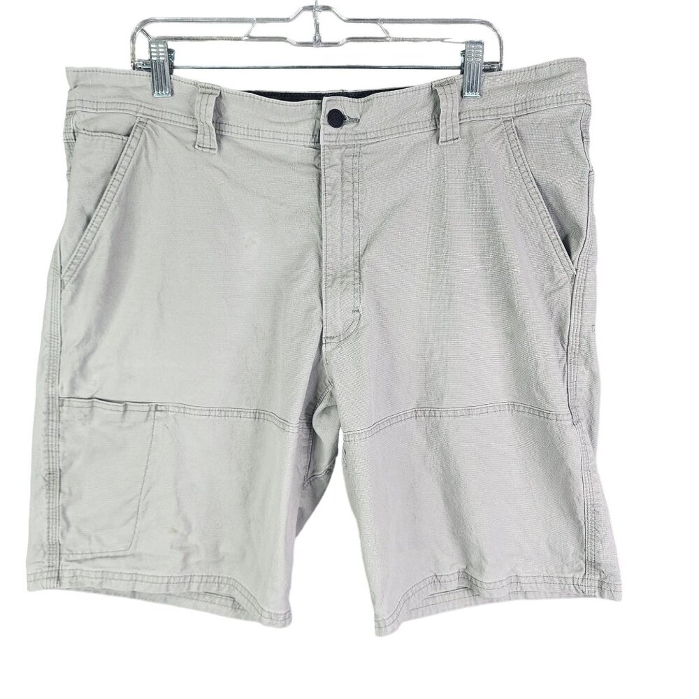 Men's Terrain Gear Gray Cargo Shorts 11" Inseam Size 38